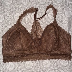 Brown bralette